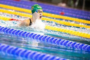 Sparčiai tobulėjančios plaukikės tikslas – aplenkti Rūtą Meilutytę