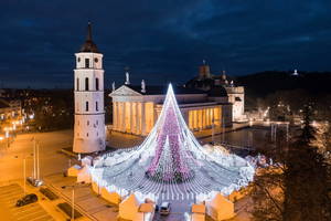 Vilniaus Kalėdos ir eglutė – užsienio žiniasklaidos dėmesio centre