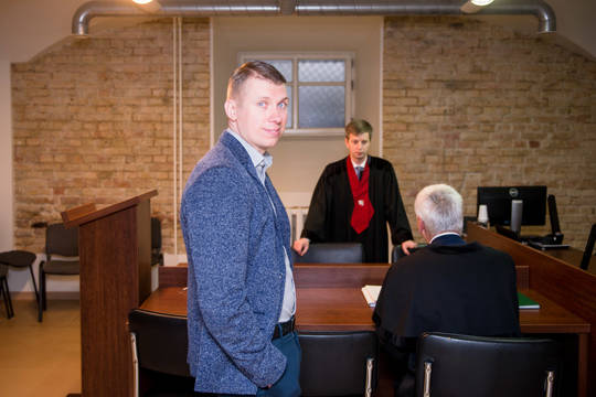 Paliktas galioti nuosprendis kyšio iš unijos reikalavusiam V. Aleksiukui 