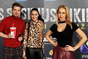 Filmo premjeroje Kaune skambėjo garsus žvaigždžių juokas