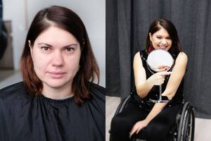 Po baisios avarijos paralyžiuotos moters transformacija: pokyčiai priblokš