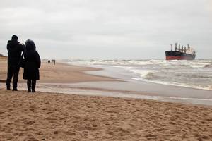 Pavojingi laivo „Ocean Crown“ manevrai Lietuvos vandenyse – sėkmės istorija