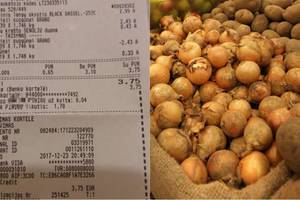 Skandalas dėl svogūnų kasininkę privertė pakilti nuo kėdės – pirkėja įrodė savo