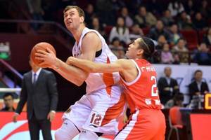 Donatas Motiejūnas ir vėl buvo solidus, o jo atstovaujama komanda laimėjo