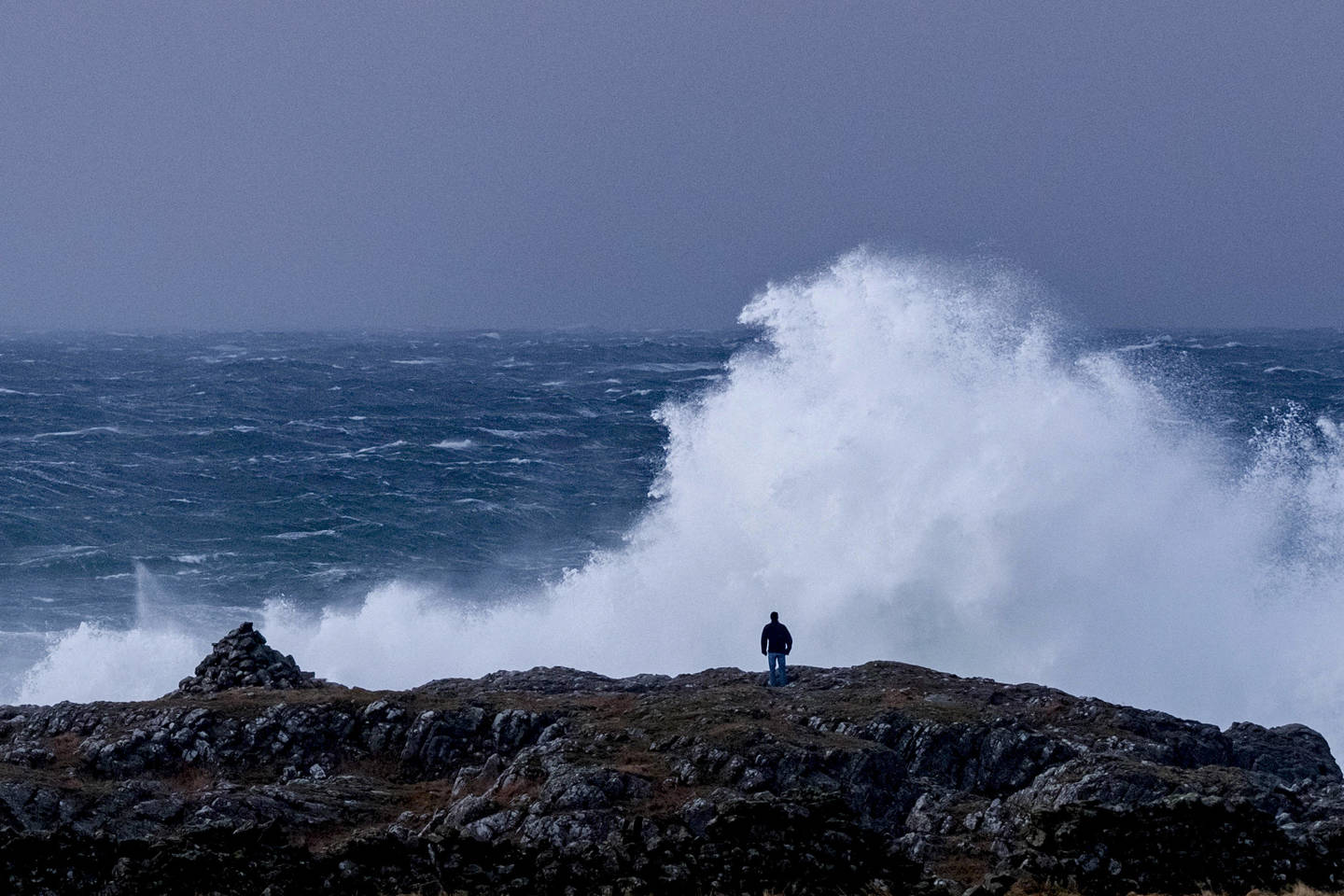Pasak ekspertų, dėl klimato kaitos kurie ekstremalūs reiškiniai, pavyzdžiui, potvyniai, sausros ir uraganai, gali tapti dažnesni, neretai – ir smarkesni.<br> Scanpix nuotr.