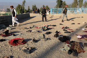 Afganistane per laidotuves Džalalabade, sprogimas nusinešė 17 gyvybių