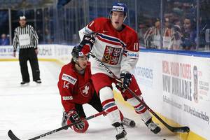 Ledo ritulio pasaulio jaunimo čempionate Čekija įveikė Šveicariją