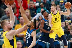 Domanto Sabonio šuolis į Naujuosius metus – nutraukė „Pacers“ gerbėjų košmarą