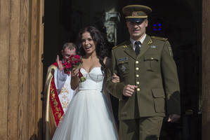 Naujųjų metų proga Irūna Puzaraitė išradingai papuošė savo ūgtelėjusį sūnų