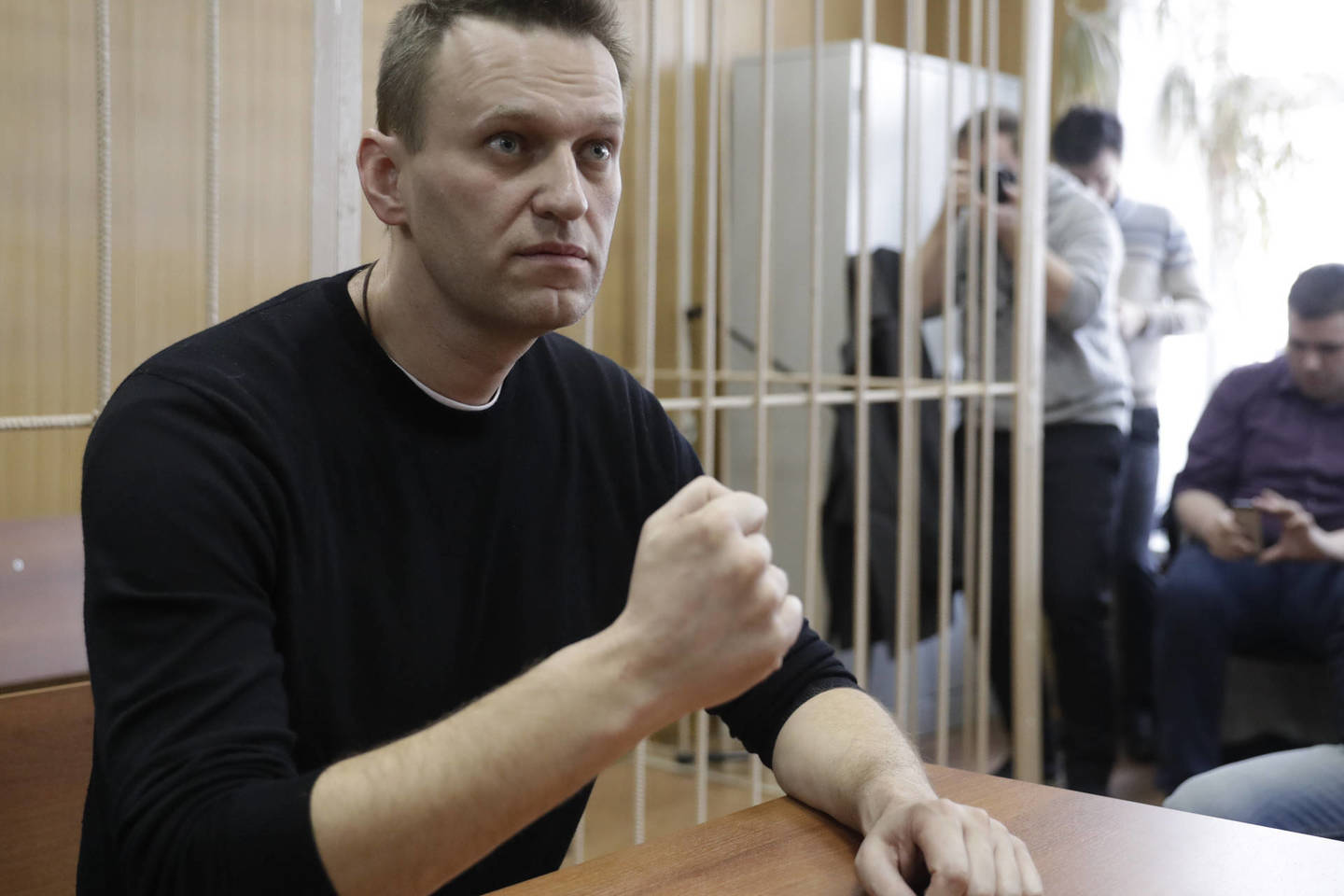 Kad A.Navalnui neleidžiama dalyvauti rinkimuose, rodo, kad Kremlius jį laiko pavojingu. <br>„Reuters“/“Scanpix“ nuotr.