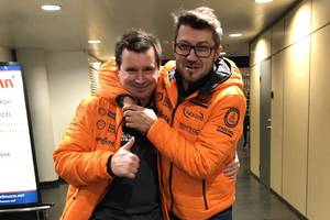 Antanas Juknevičius išlydėtas į jubiliejinį Dakarą