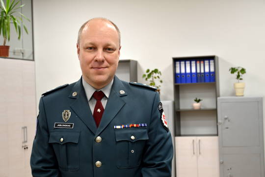 Pareigas pradeda eiti Šiaulių apskrities policijos viršininko pavaduotojas M. Jablonskas