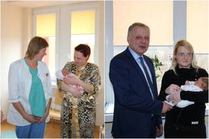 Pirmąją 2018-ųjų dieną Telšiuose gimė berniukas ir mergaitė