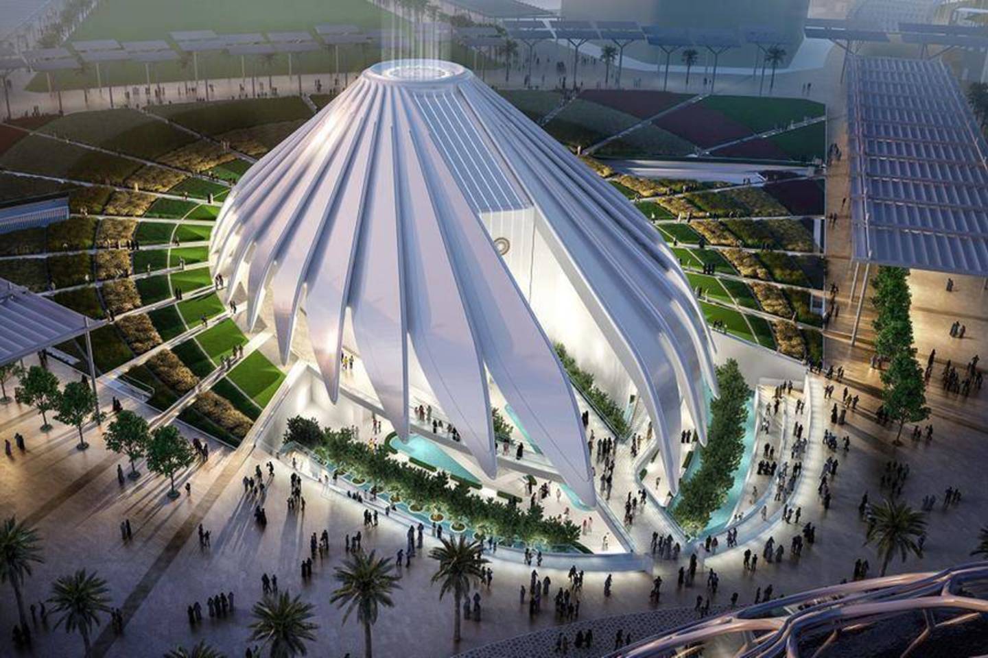  Šis S.Calatravos kūrinys pasirinktas iš vienuolikos pasiūlymų.<br> S.Calatravos vizualizacija/archdaily.com