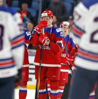 Rusijos jaunimo ledo ritulio rinktinės kapitonas viešai atsiprašė už pralaimėjimą JAV