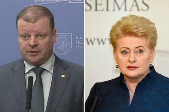 Laukia sunkiasvorių mūšis? Premjeras kimba į atlapus Daliai Grybauskaitei