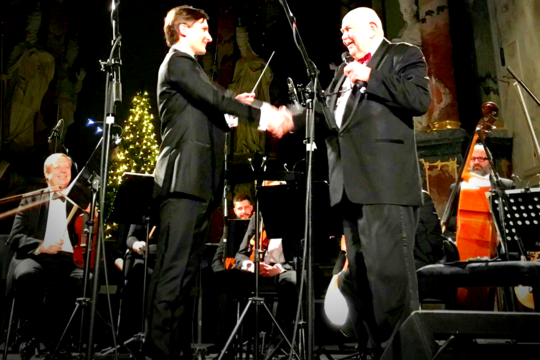 Donatas Katkus Šv. Kristoforo orkestro meno vadovo batutą perdavė kitam