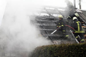 Gaisruose praėjusią parą nukentėjo du žmonės