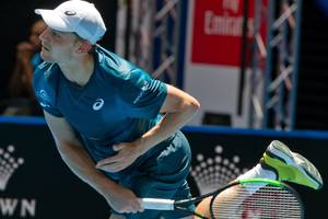 Belgijos tenisininkai Hopmano taurės turnyre iškovojo antrąją  pergalę 