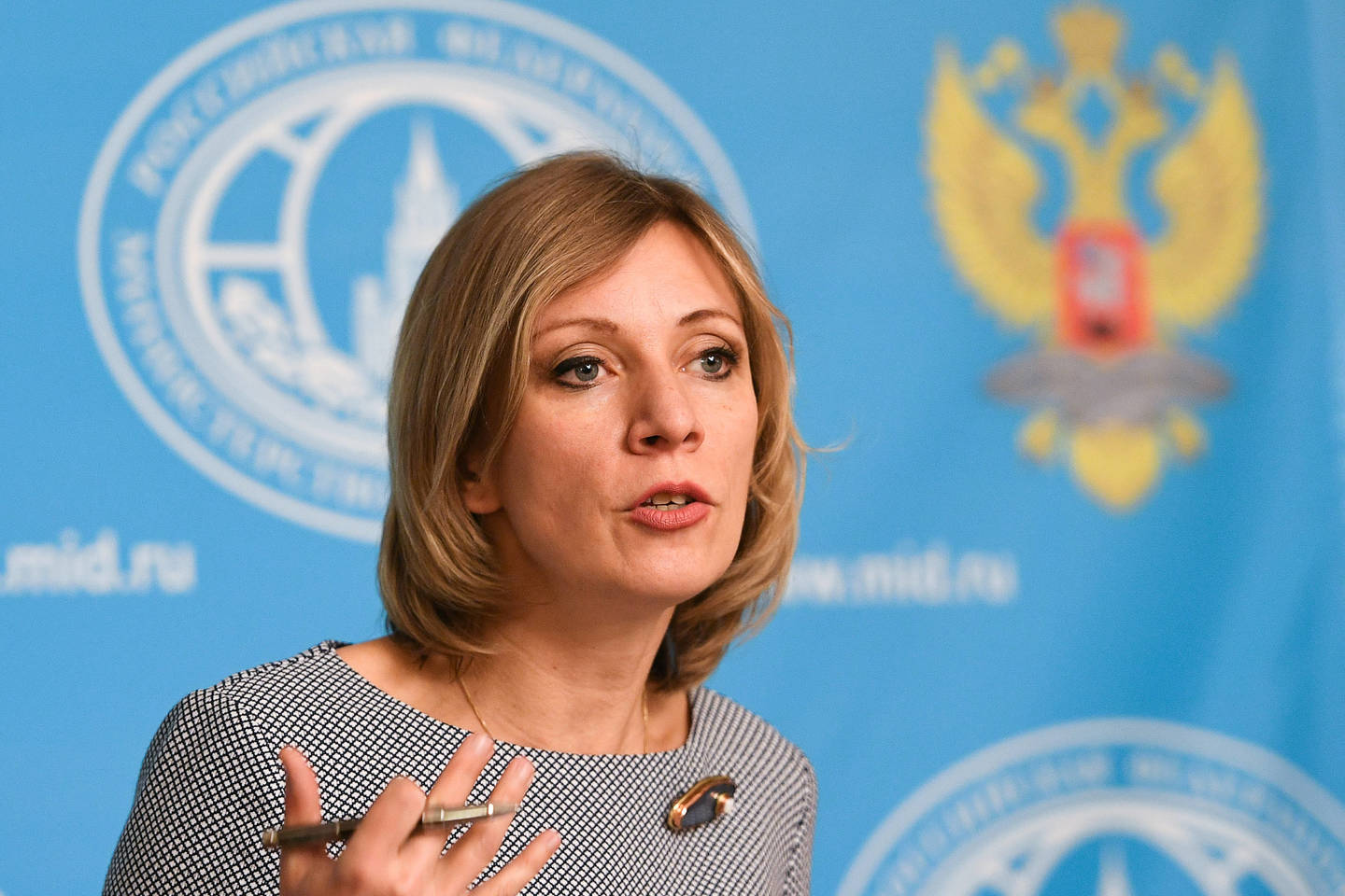 Olga Kurlajeva buvo išsiųsta iš šalies remiantis „absurdiškais kaltinimais“, sakė Rusijos užsienio reikalų ministerijos atstovė spaudai Marija Zacharova.