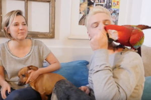 Robertas Kalinkinas prakalbo apie žmonai padovanotą tikrą širdį ir įsiūčio priepuolius