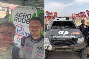 Paaiškėjo: Vaidotas Žala paaukojo savo rezultatą gelbėdamas apvirtusį Benediktą Vanagą