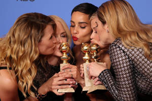 „Auksiniuose gaubliuose“ žvaigždės paskelbė karą seksualiniam priekabiavimui