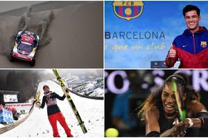 Pasaulio sporto savaitė: netikėtas triumfas, permainos futbole, tenisininkų traumos