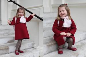 Karališka šventė: princesė Charlotte pradėjo eiti į darželį 