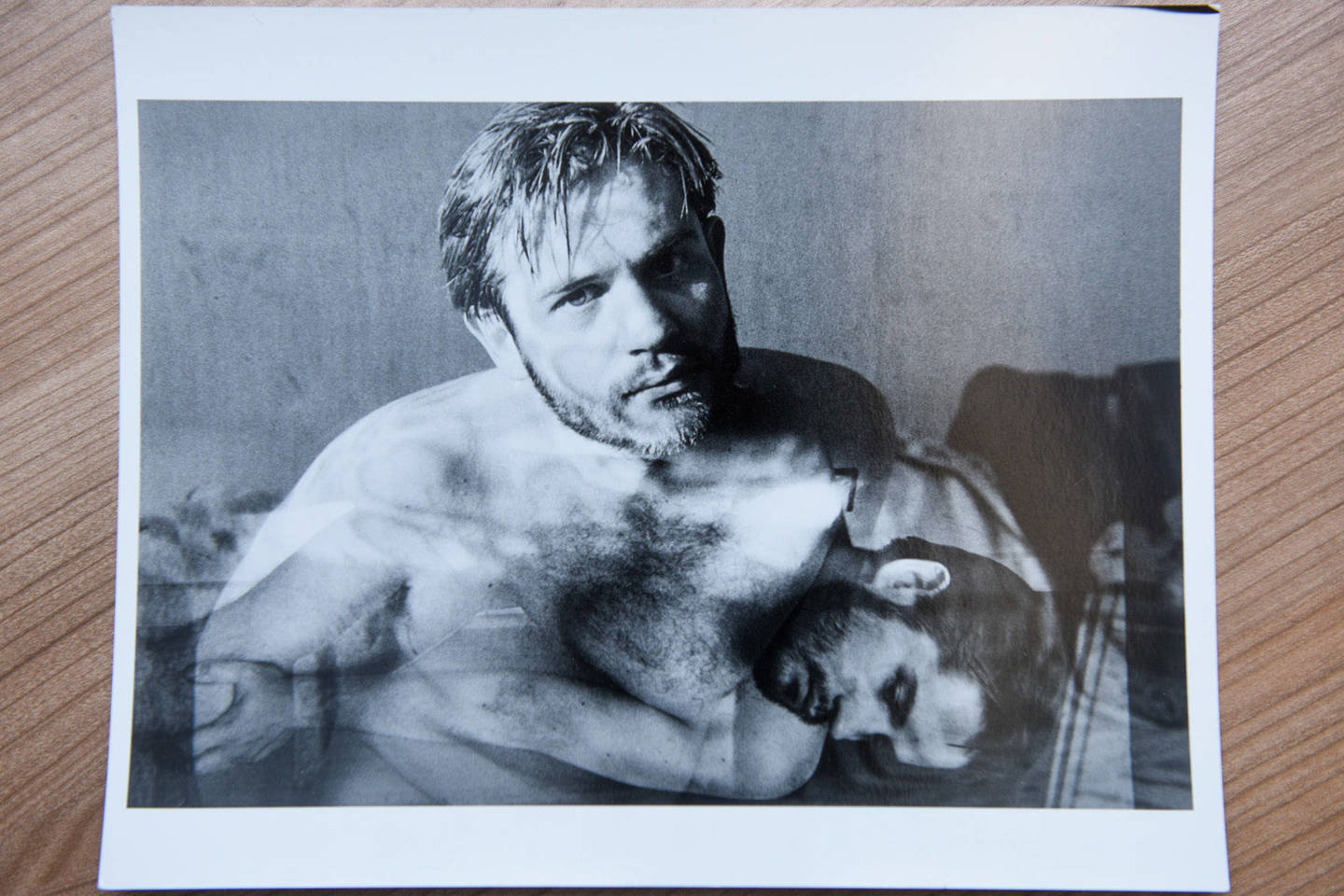Garsus JAV fotografas Algimantas Kezys Amerikoje sukūrė vyrų aktų kompozicijų, kuriose užfiksuotas Artūras Tereškinas su draugu.<br>Asmeninio albumo nuotr.
