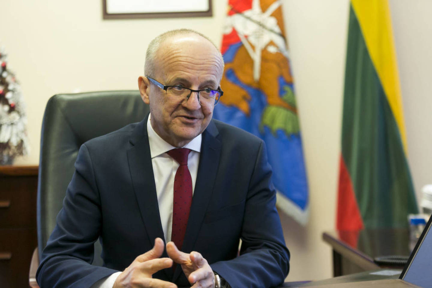 Po Ballų atvykimo Prienų meras tikisi, kad amerikiečiai investuos į šį rajoną.