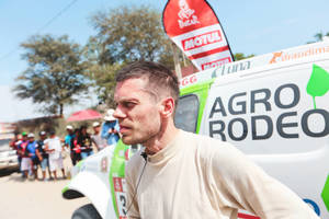 Vaidotą Žalą stabdė kaistantis variklis