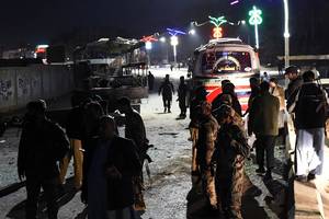 Pietvakarių Pakistane susisprogdinus mirtininkui žuvo šeši žmonės