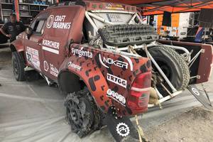 Ketvirtoji Dakaro diena: A.Juknevičius finišavo be ratų, B. Vanagas apgailestavo dėl rezultatų