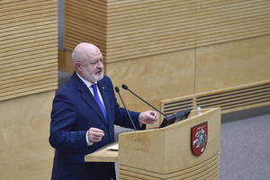 Eugenijus Gentvilas kreipėsi į opozicines frakcijas dėl LRT parlamentinio tyrimo