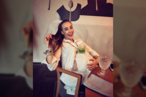 Danieliaus Bunkaus sužadėtinė Viktorija Siegel parodė nėštumo privalumus