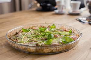 Italas šefas išpildė internautų pageidavimą – iškepė bulvių pyragą