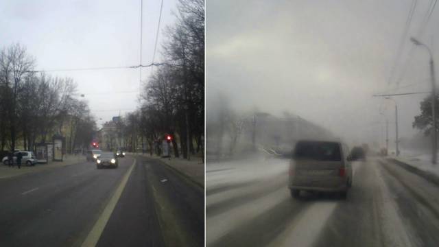 Vilniuje meteorologinės sąlygos keičiasi kas keletą kilometrų