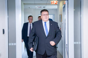 Linas Linkevičius „Sniego susitikime“ sureagavo į Vytauto Landsbergio komentarą