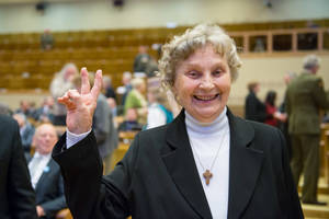 Disidentei Nijolei Sadūnaitei įteikta Laisvės premija