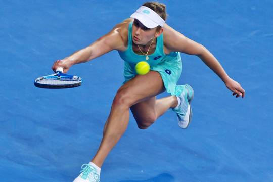 Elise Mertens apgynė Hobarto moterų teniso turnyro nugalėtojos vardą