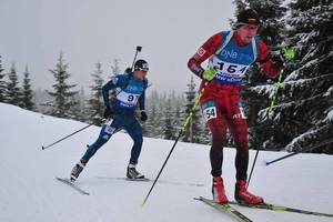 IBU taurės varžybose Vokietijoje Lietuvos biatlonininkai liko tarp autsaiderių
