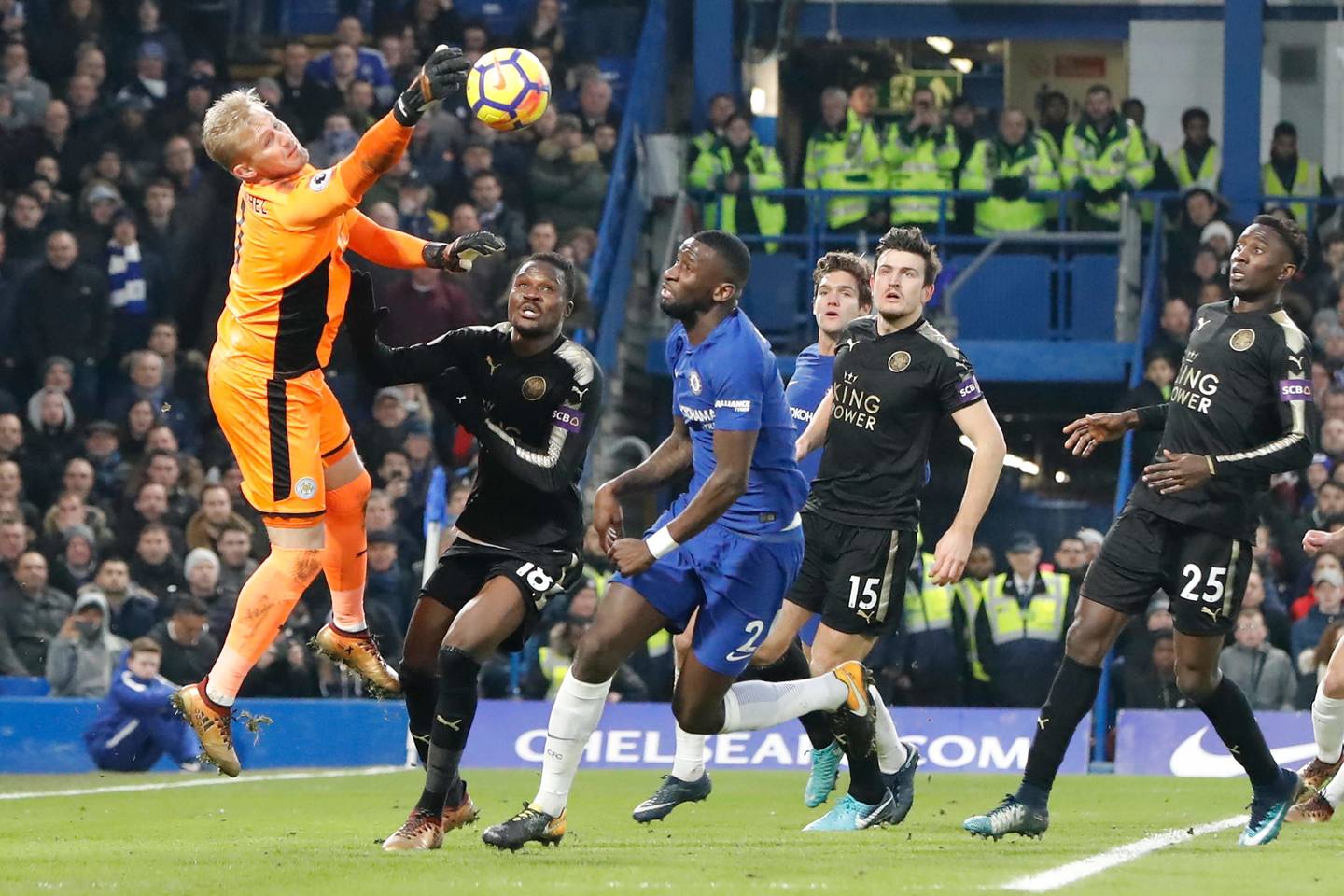„Chelsea“ – „Leicester City“.