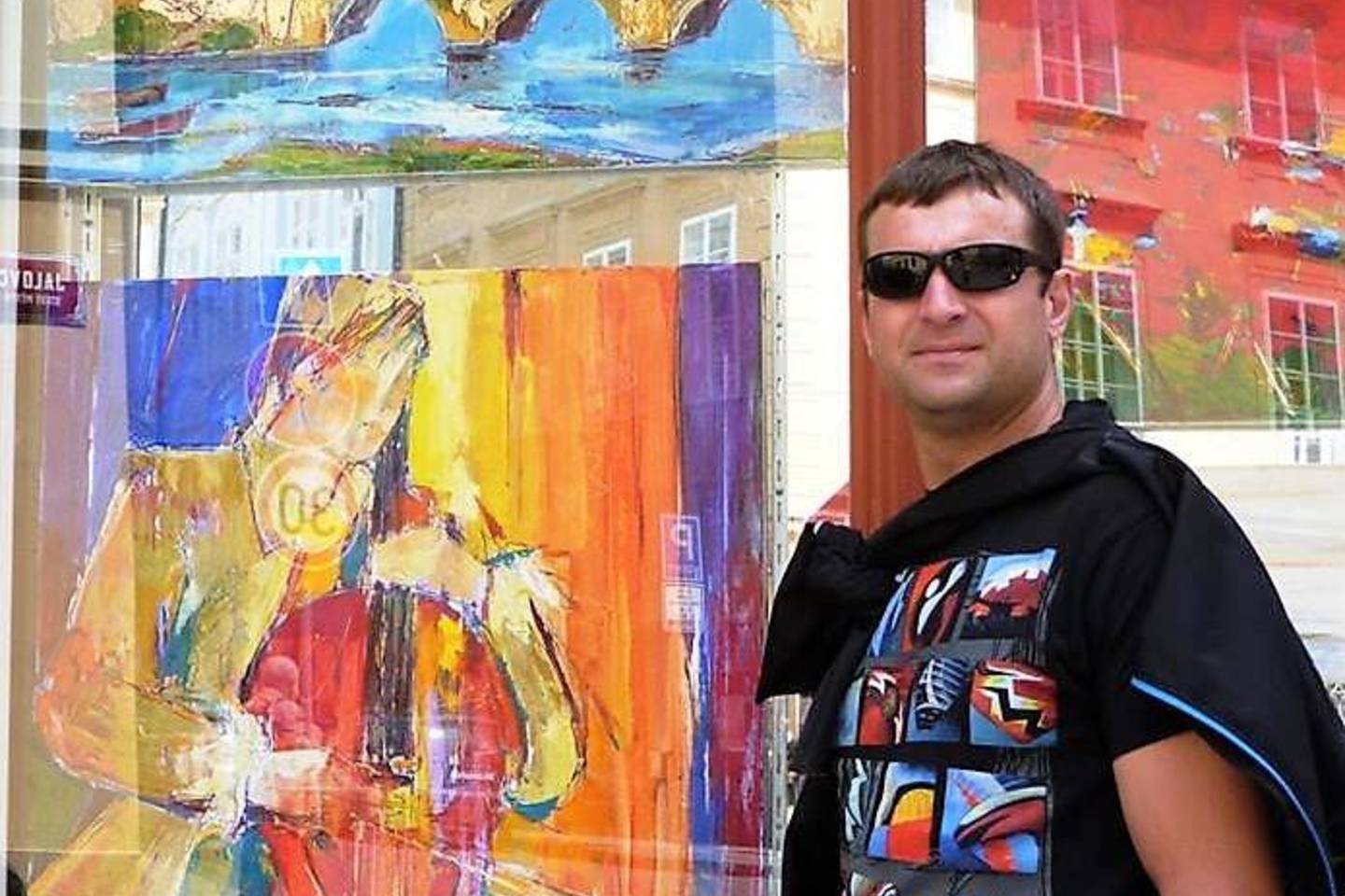 Vilnietis Aivaras Akramas rengėsi parasparniu perskristi Baltijos jūrą.<br> Facebook nuotr.