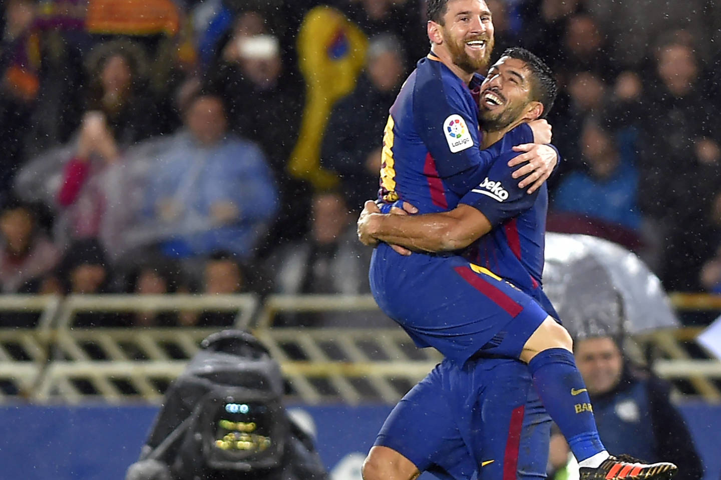  „Barcelona“ klubas Ispanijoje iškovojo dar vieną pergalę.<br> AFP/Scanpix nuotr.
