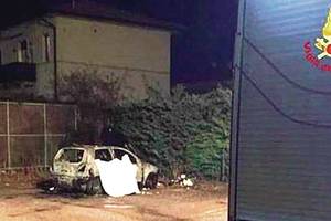 Nesuvokiamas paauglių žiaurumas: sudegino mašinoje miegojusį benamį