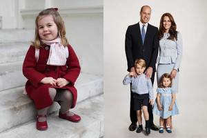 Princesė Charlotte bando kalbėti ispaniškai ir vadovauja vyresniajam broliui