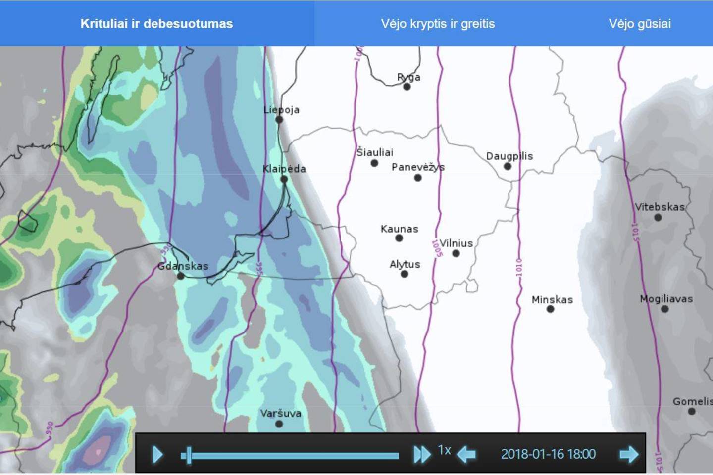 Lietuvos hidrometeorologijos tarnybos nuotr.