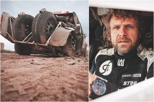 Ratą trasoje pametęs Benediktas Vanagas gavo netikėtą baudą