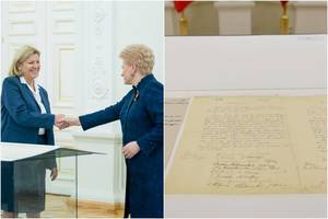 Praėjus 100 metų į Lietuvą parvežtas Vasario 16-osios Aktas